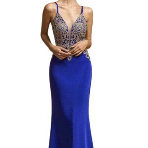 NWT Aspeed Design L2185 Evening Gown Red Size XXS